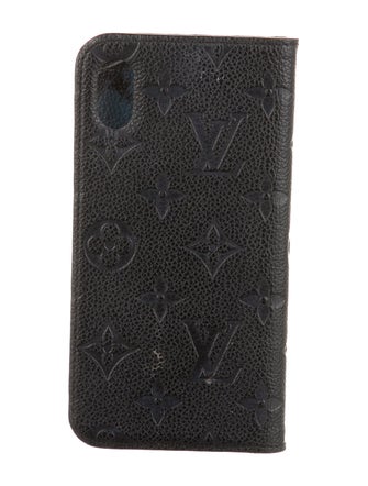 Louis Vuitton Monogram Empreinte Iphone XR Folio