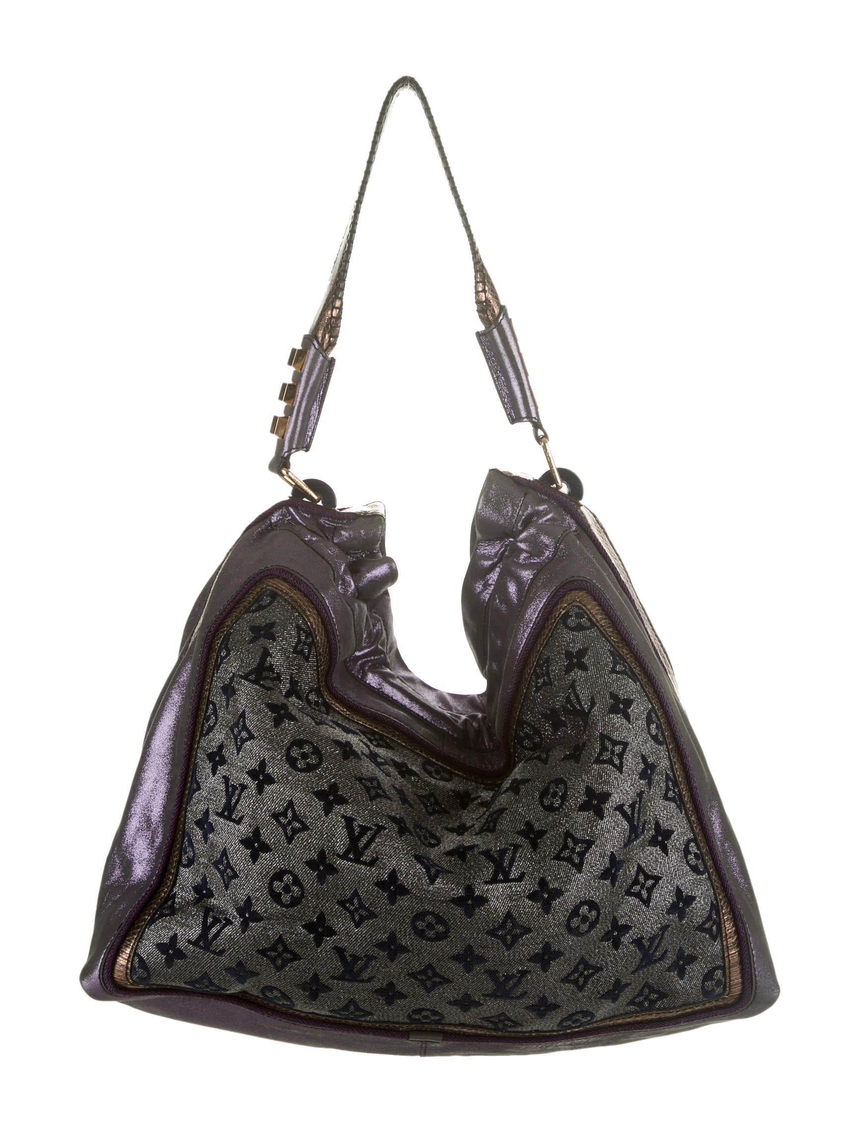 Louis Vuitton Monogram Lurex Bluebird Tote Handbags Lou41965 Monogram Lurex Bluebird Tote