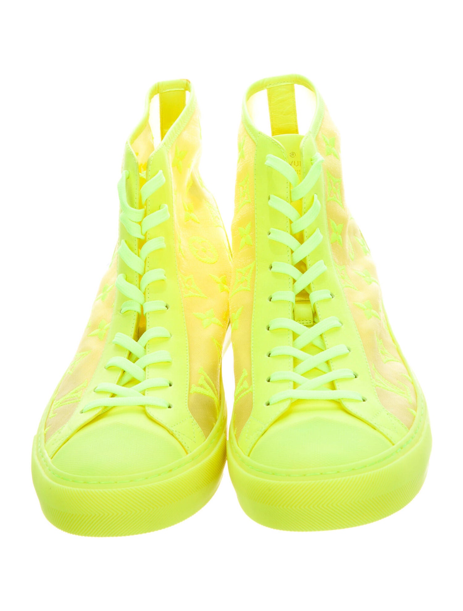 lv trainers yellow