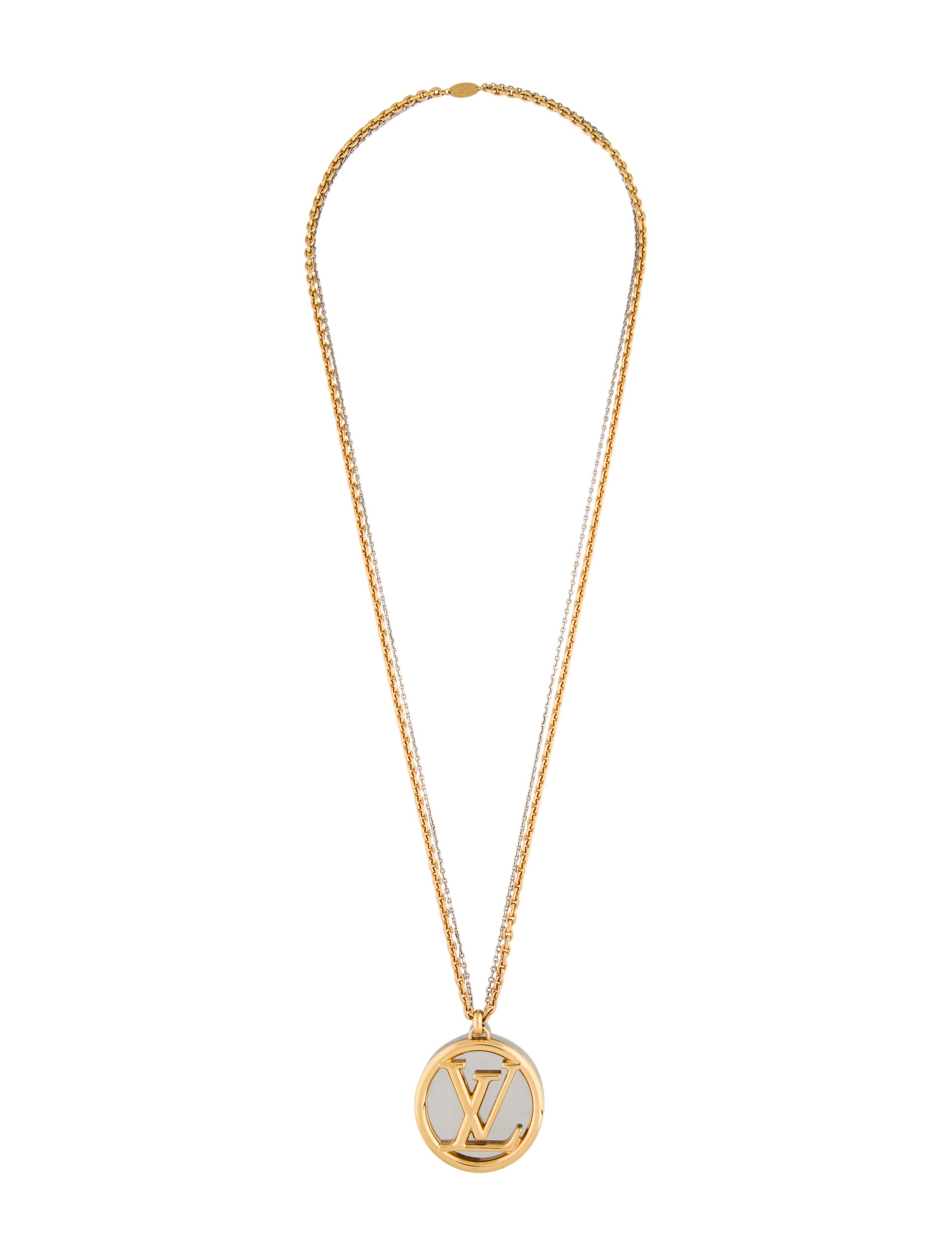Louis Vuitton Louise Long Pendant Necklace