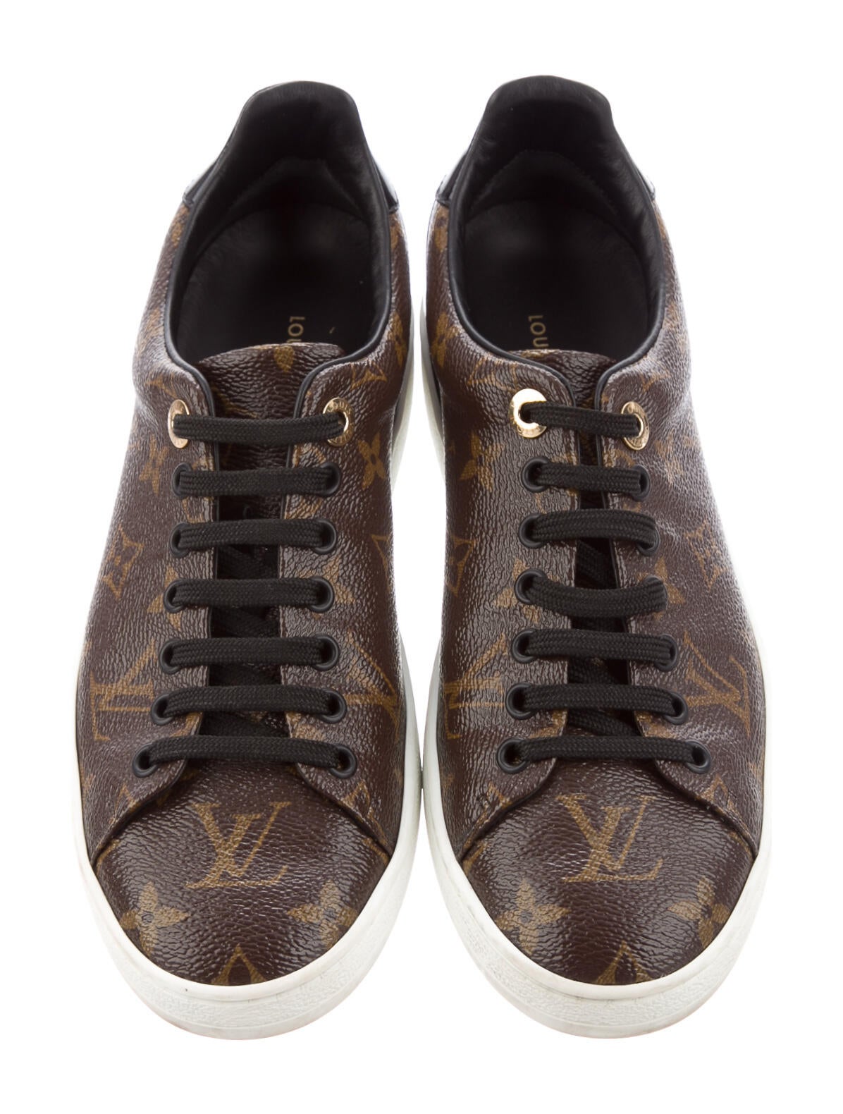 louis vuitton monogram canvas sneakers