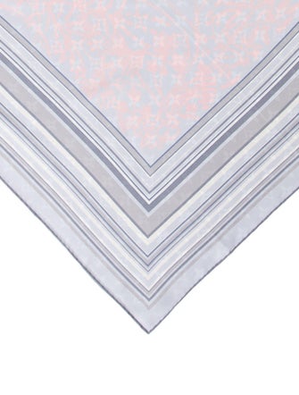 Louis Vuitton Silk LV Monogram Scarf