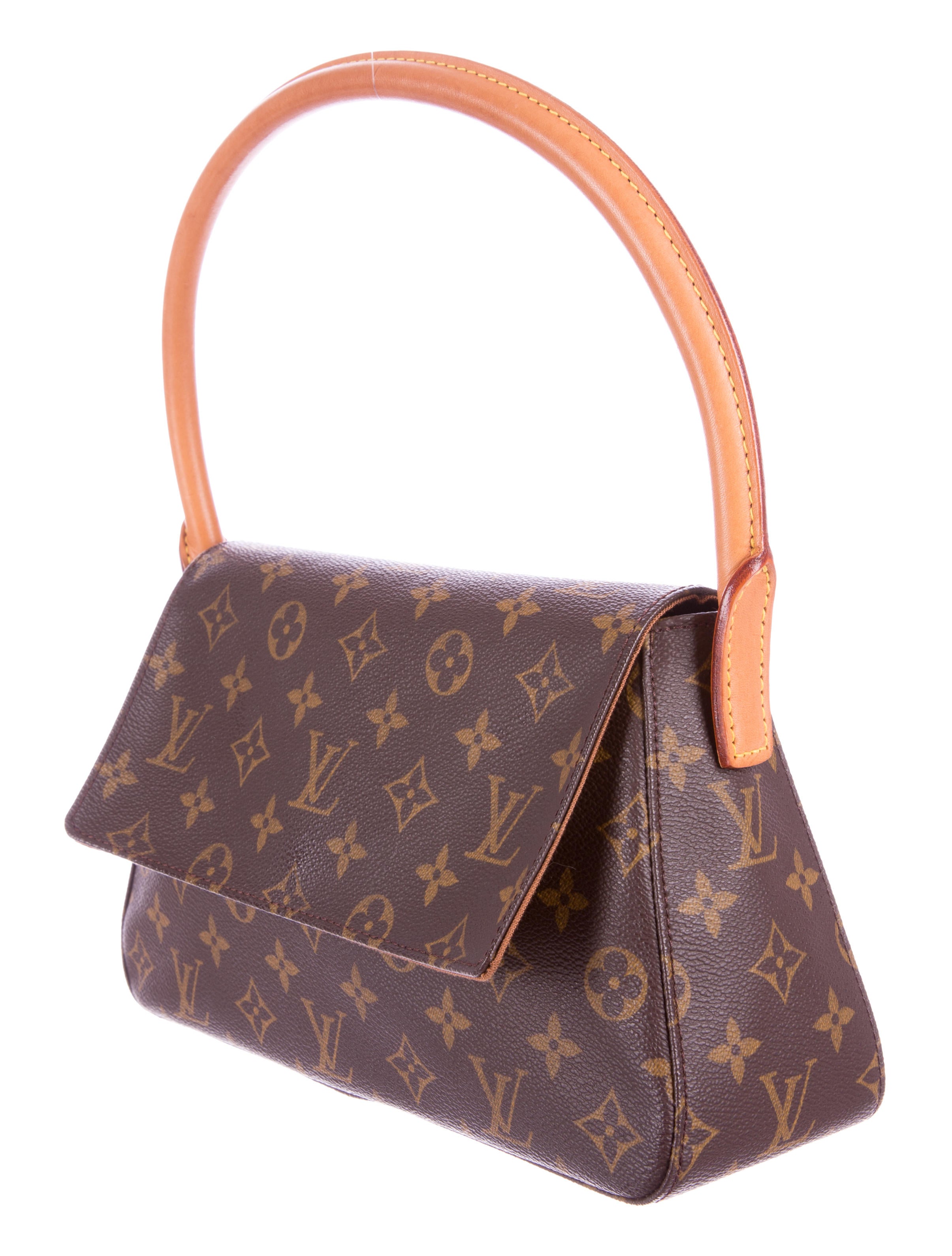 Louis Vuitton Mini Looping Bag Brown Handle Bags, Handbags LOU46313