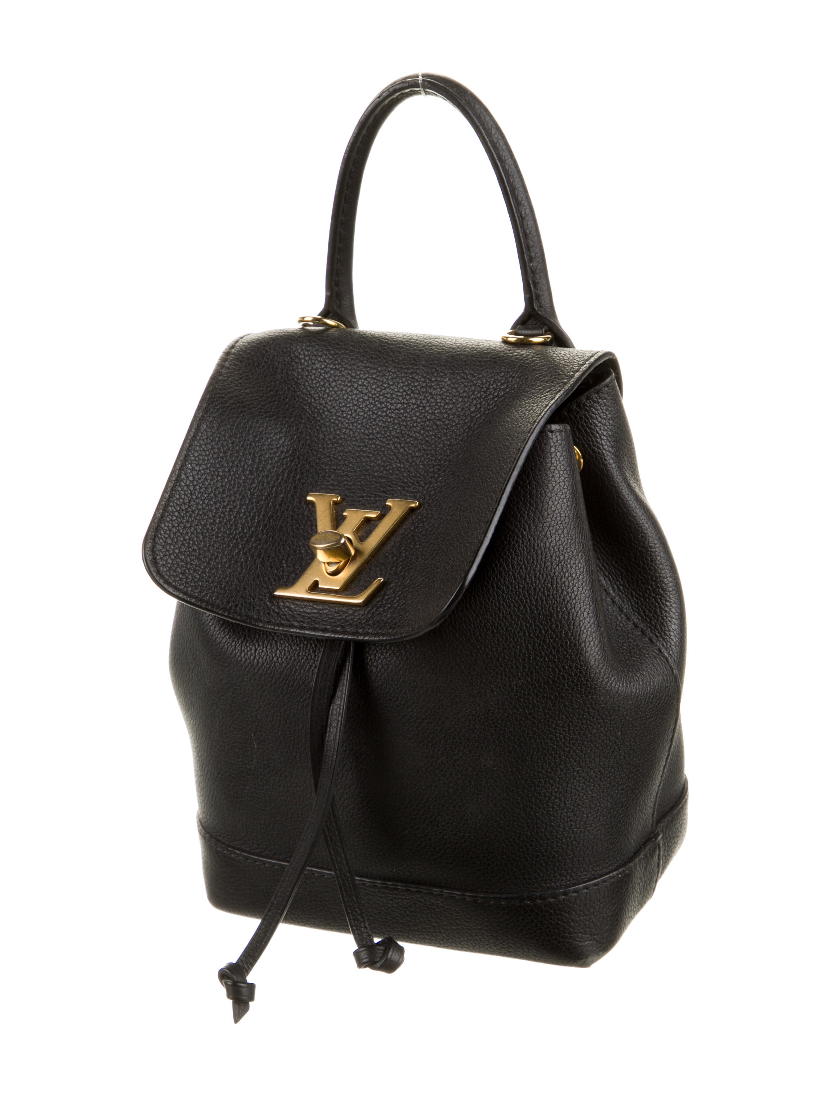 Louis Vuitton Mini Lockme Backpack Black Backpacks, Handbags LOU471725 The RealReal