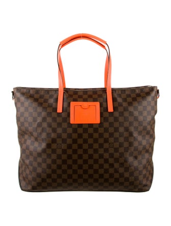 Louis Vuitton Damier Ebene Cabas Orange