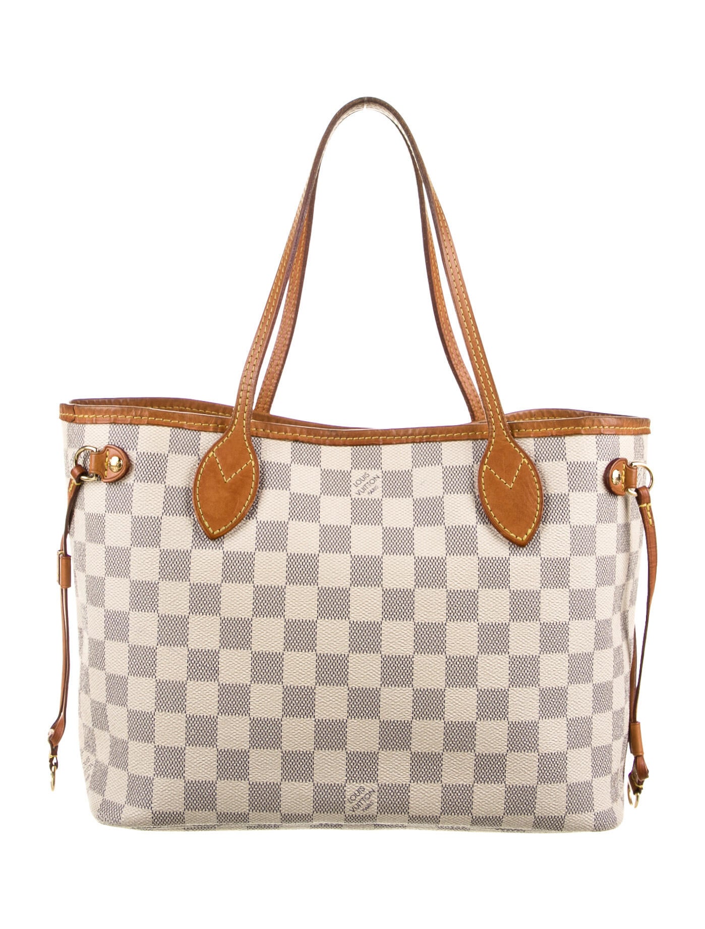 neverfull damier azur pm