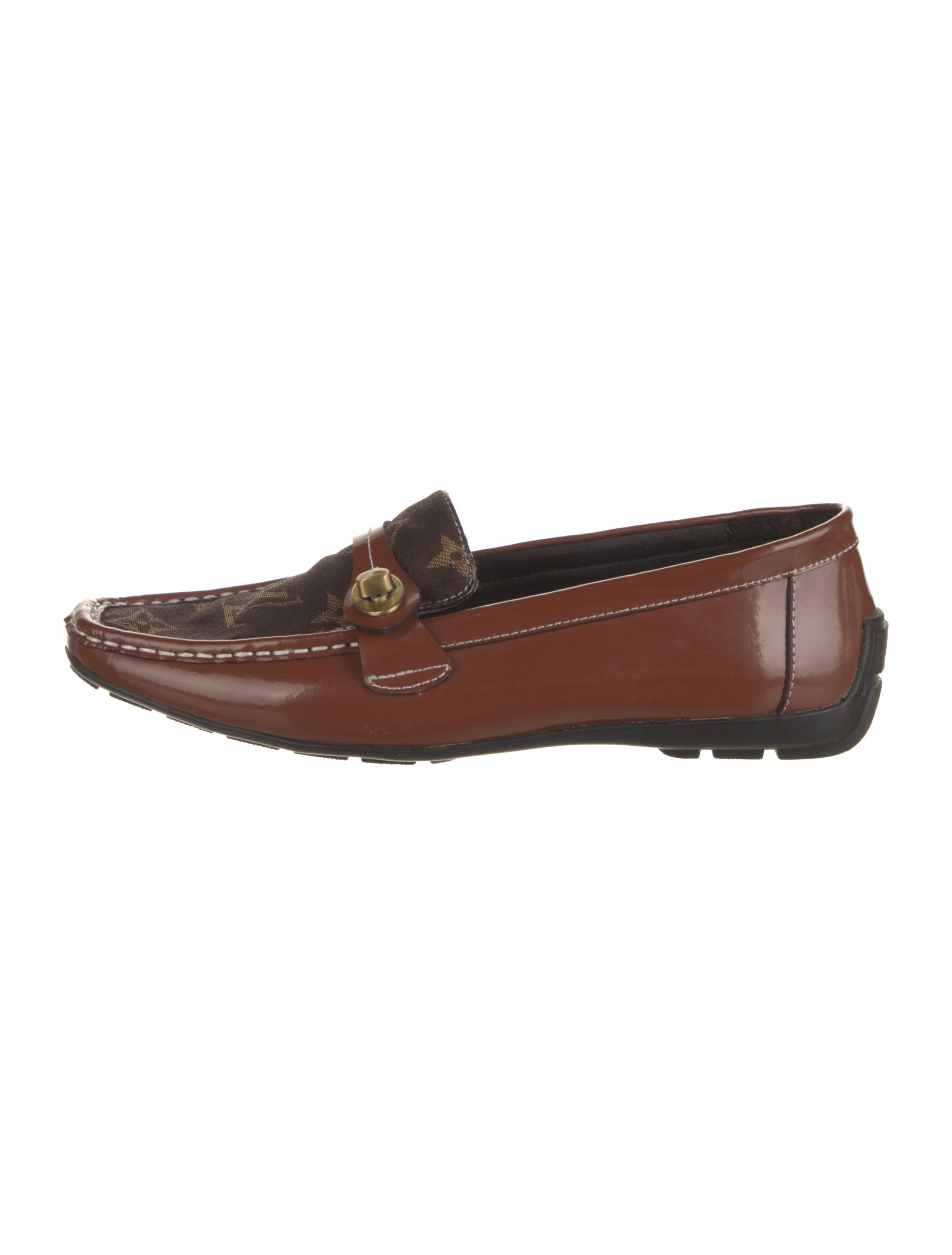 Louis Vuitton Leather Loafers