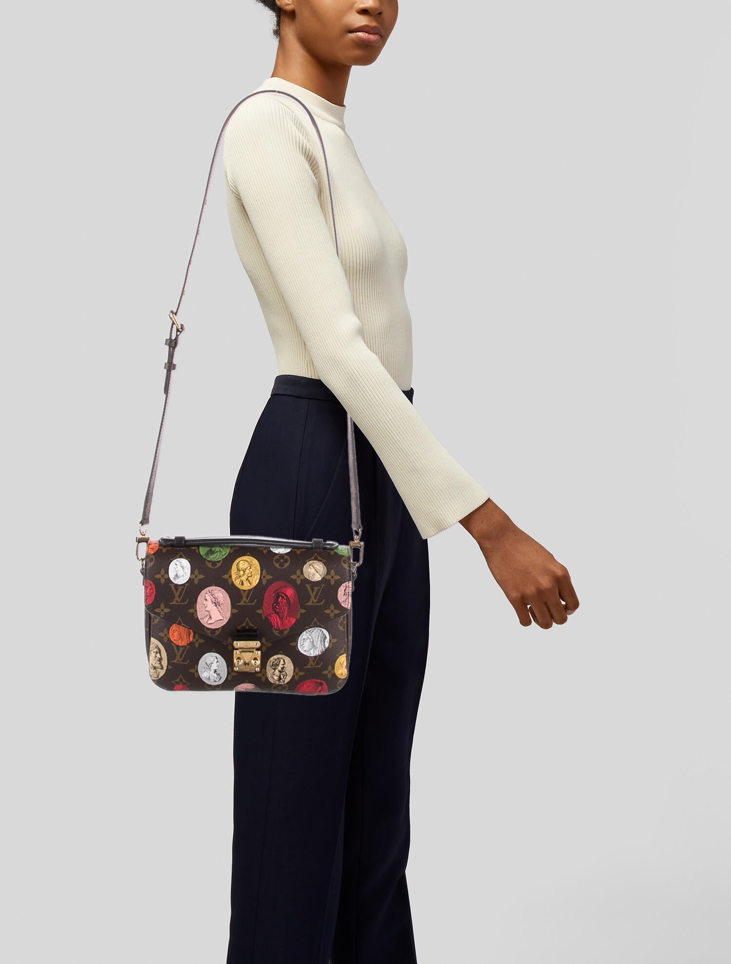 Louis Vuitton Monogram Fornasetti Pochette Metis - Brown Shoulder Bags,  Handbags - LOU505460 | The RealReal