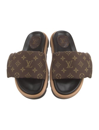 Louis Vuitton Pool Pillow Comfort LV Monogram Slides