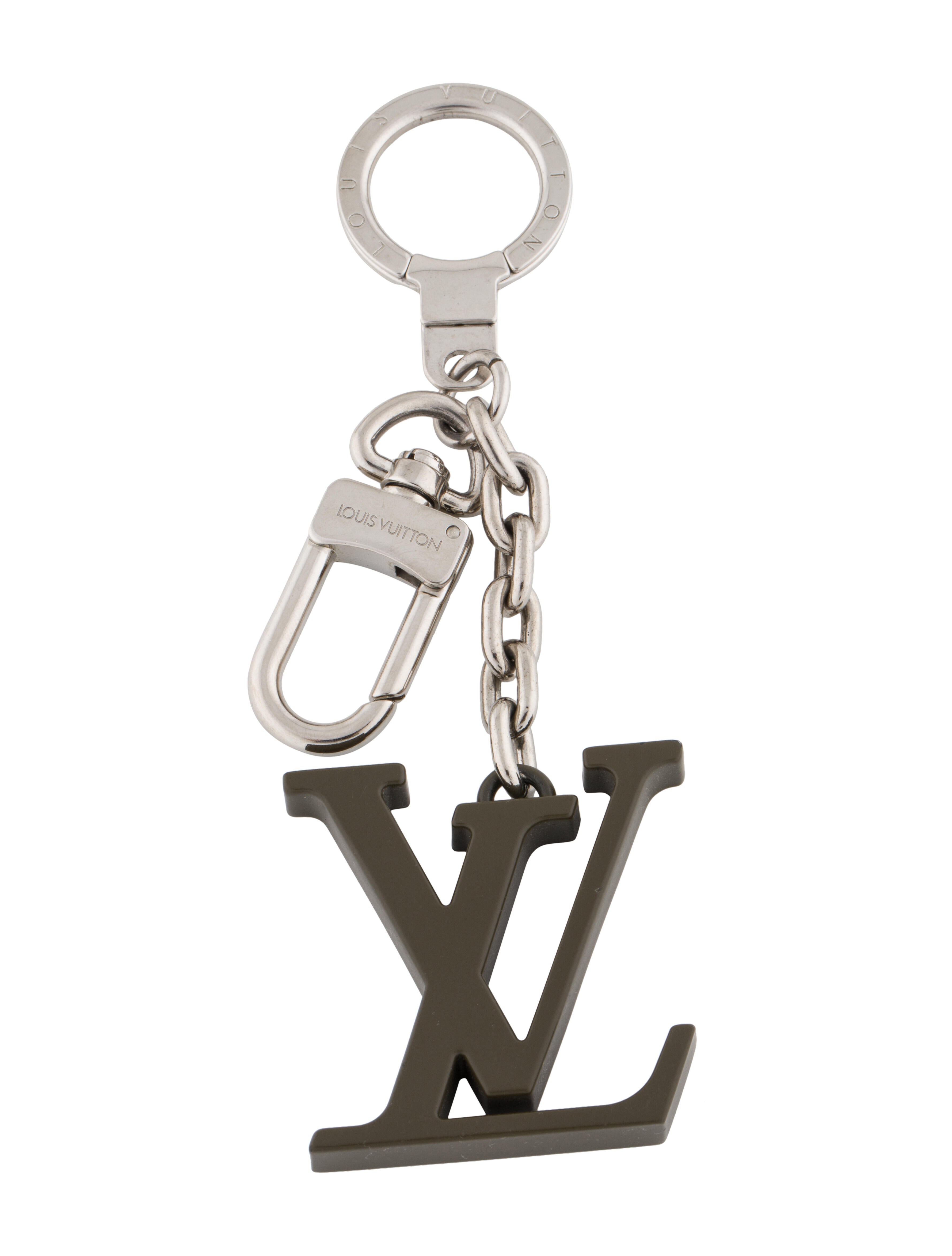 Louis Vuitton Matte Initiales Facettes Keychain