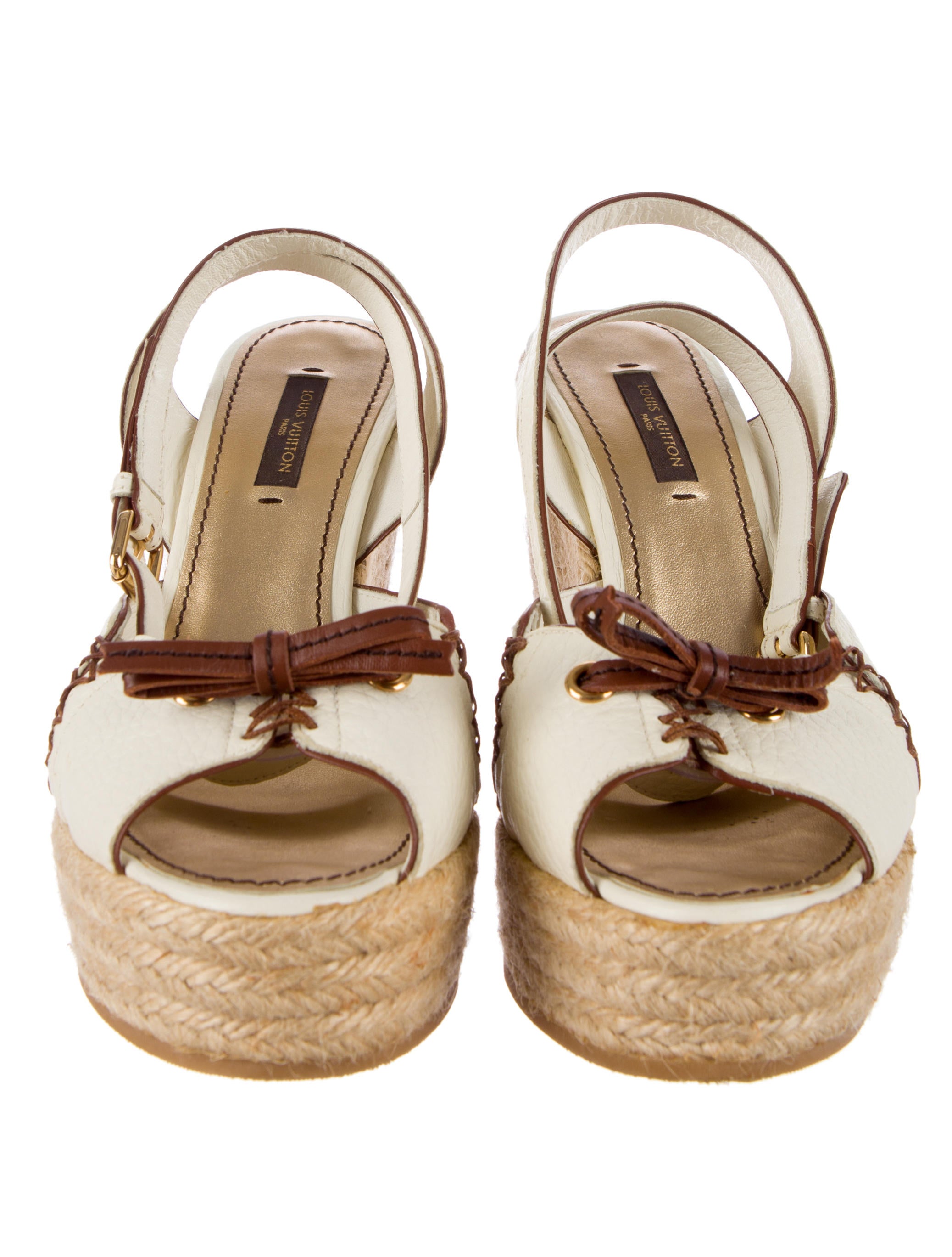 Louis Vuitton Espadrille Wedges Shoes LOU52492 The RealReal