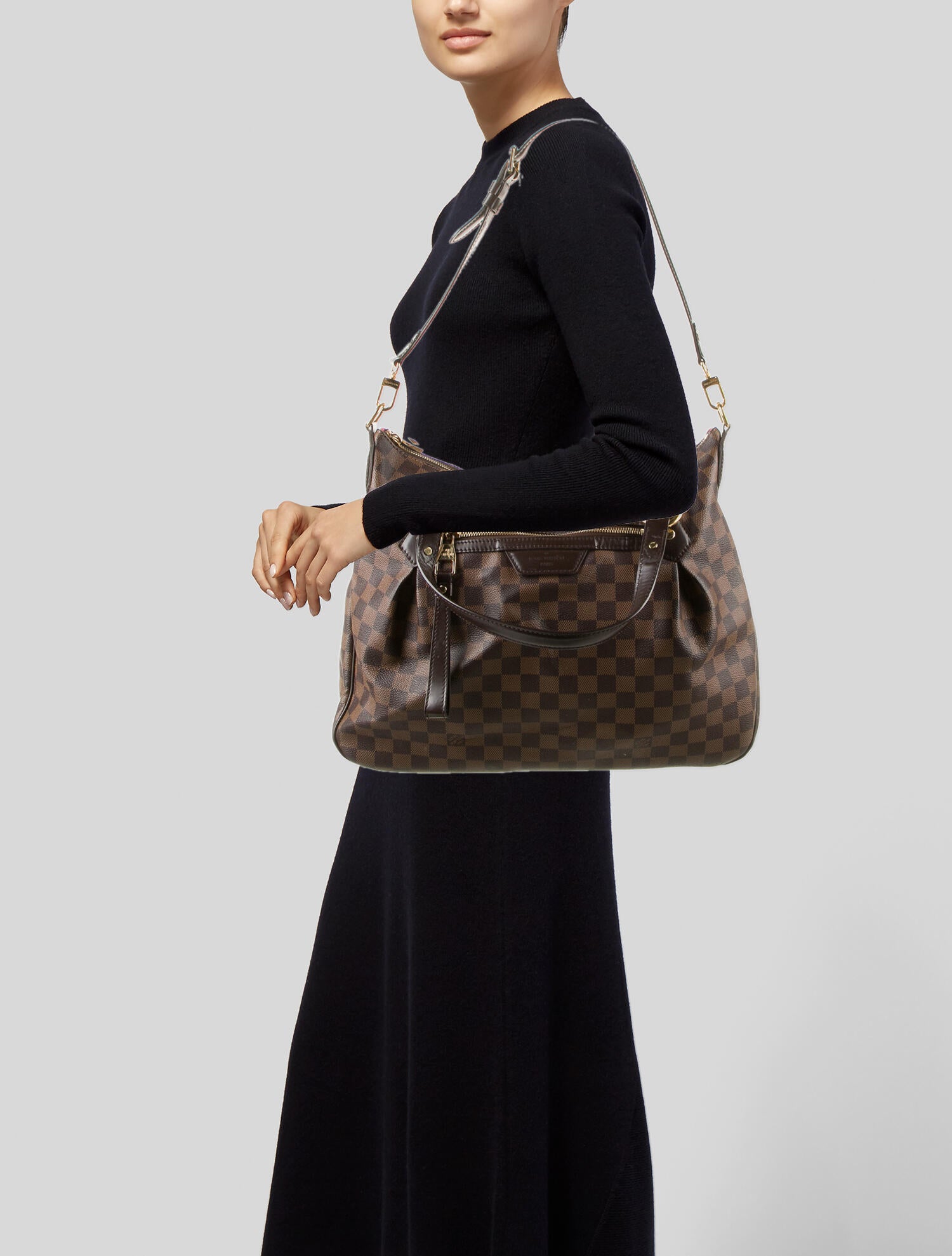 Louis Vuitton Damier Ebene Evora GM