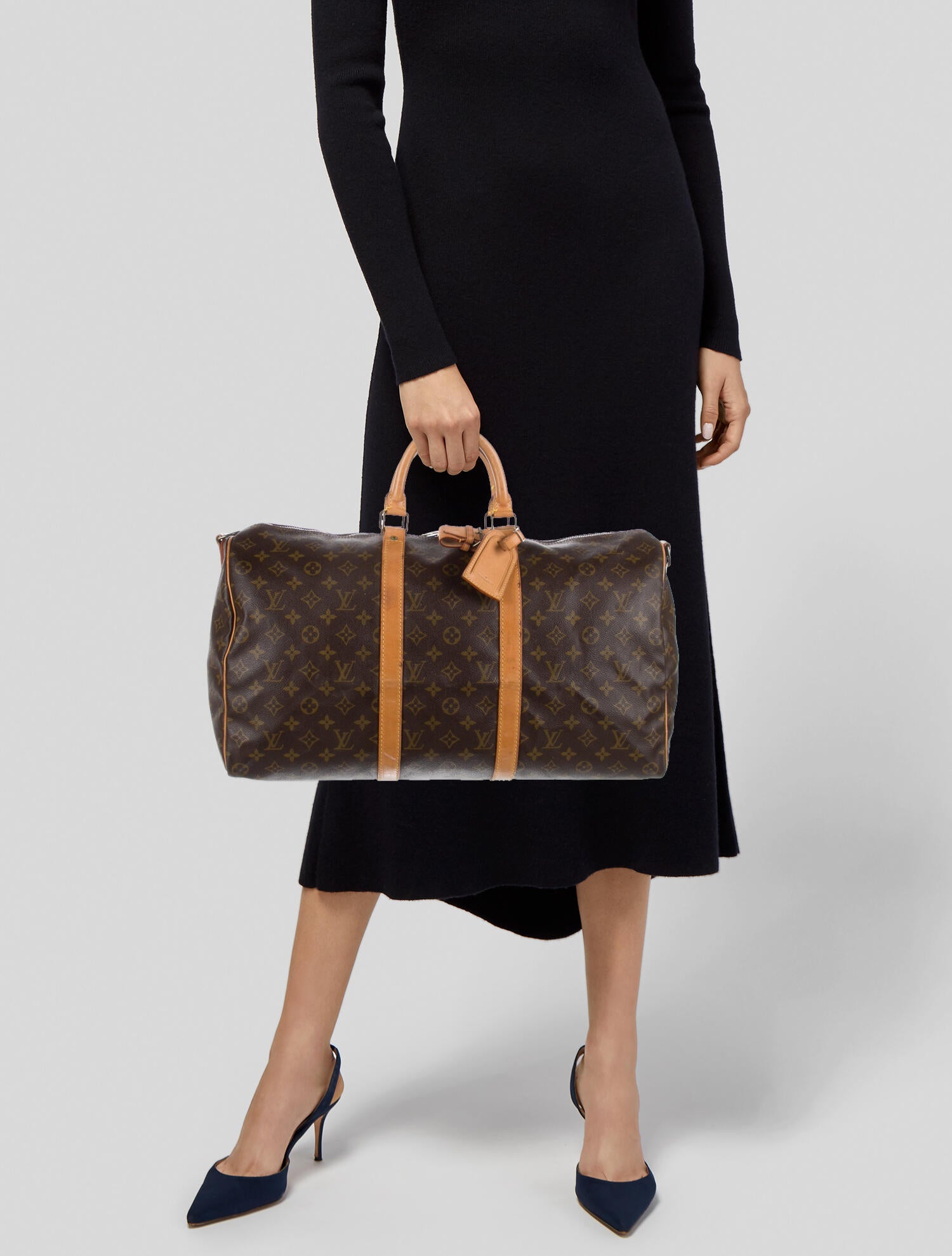 Louis Vuitton Monogram Keepall Bandoulière 50