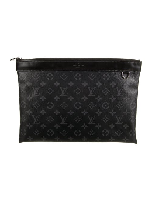 Louis Vuitton Monogram Eclipse Pochette Voyage MM