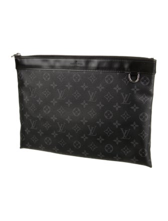 Louis Vuitton Monogram Eclipse Pochette Voyage MM