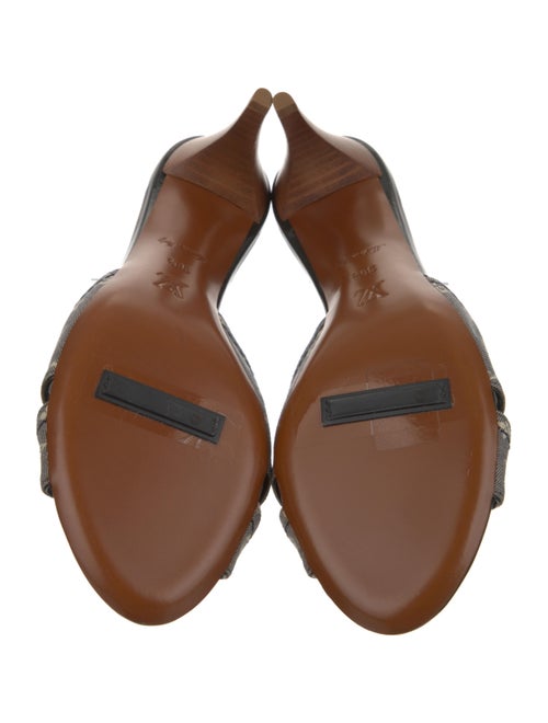 Louis Vuitton Canvas Printed Slides