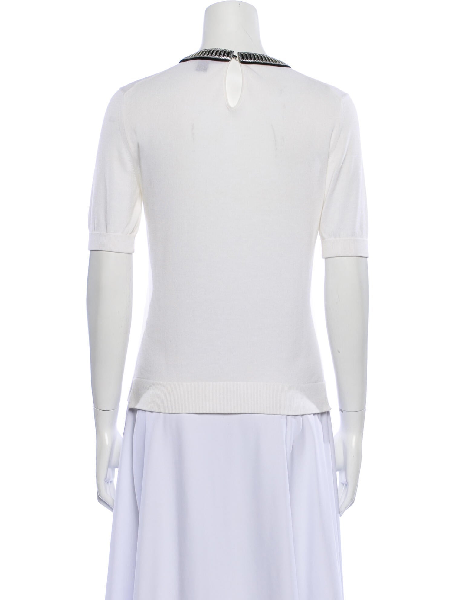 Louis Vuitton Mock Neck Short Sleeve T 