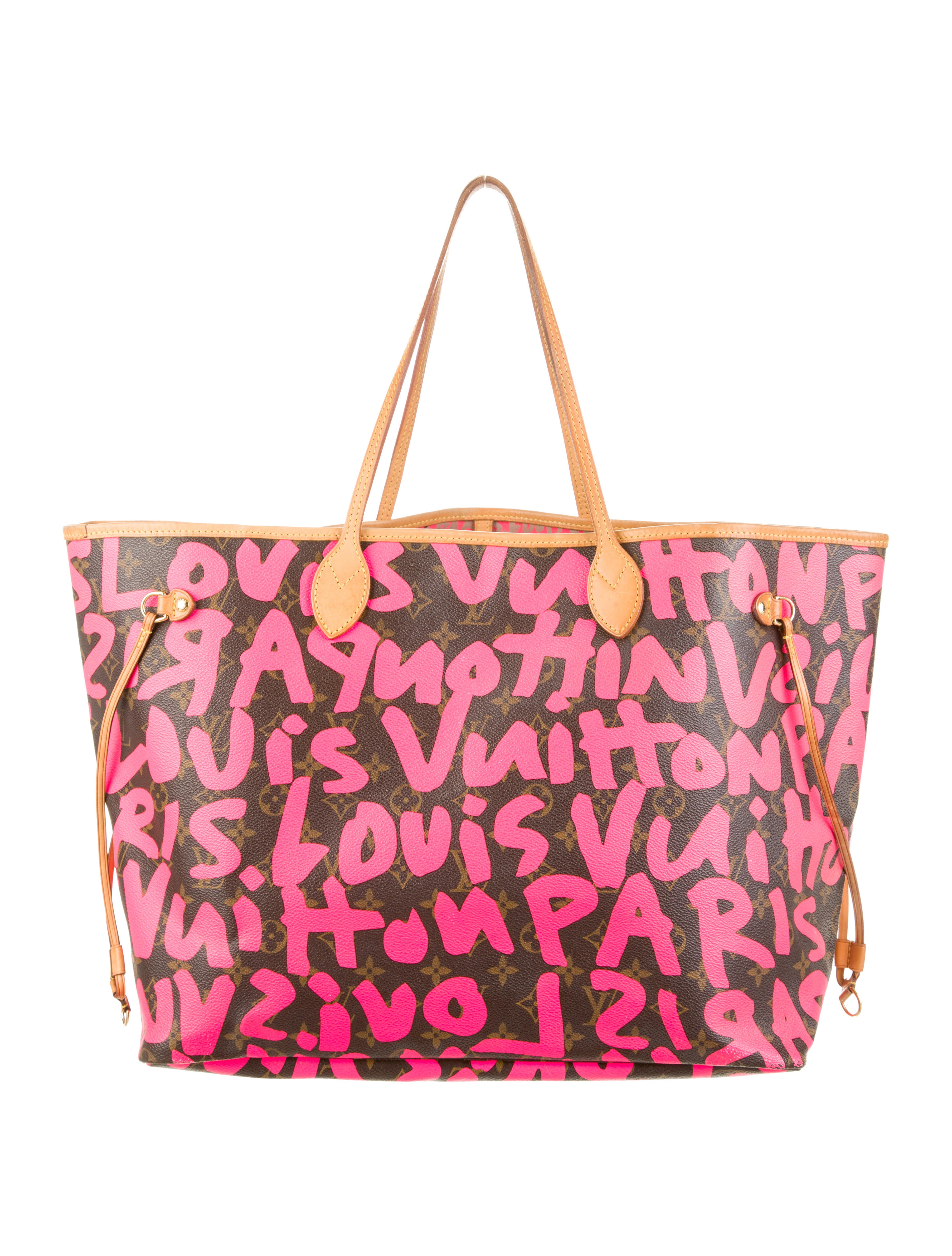 Louis Vuitton Graffiti Neverfull GM Handbags LOU56132 The RealReal