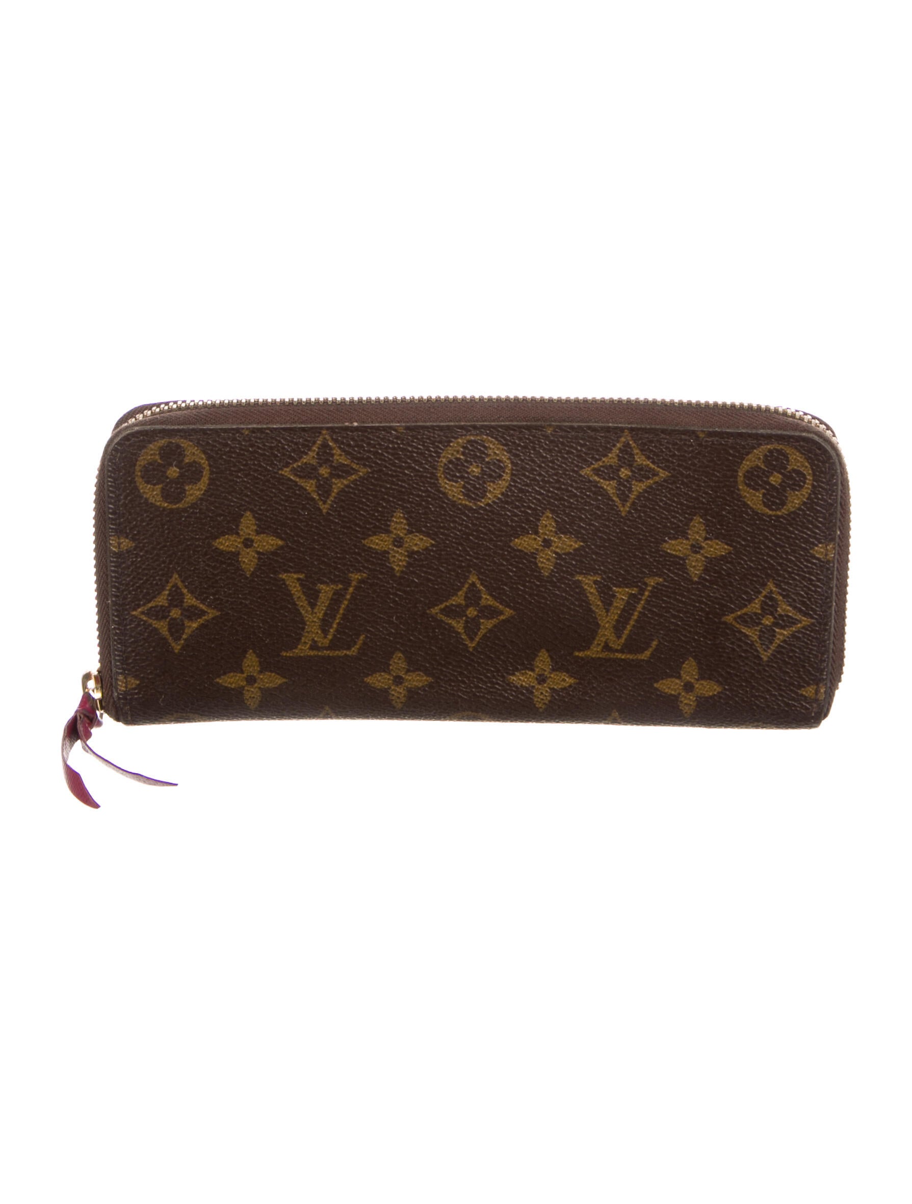 Louis Vuitton 2014 Monogram Pattern Clemence Wallet