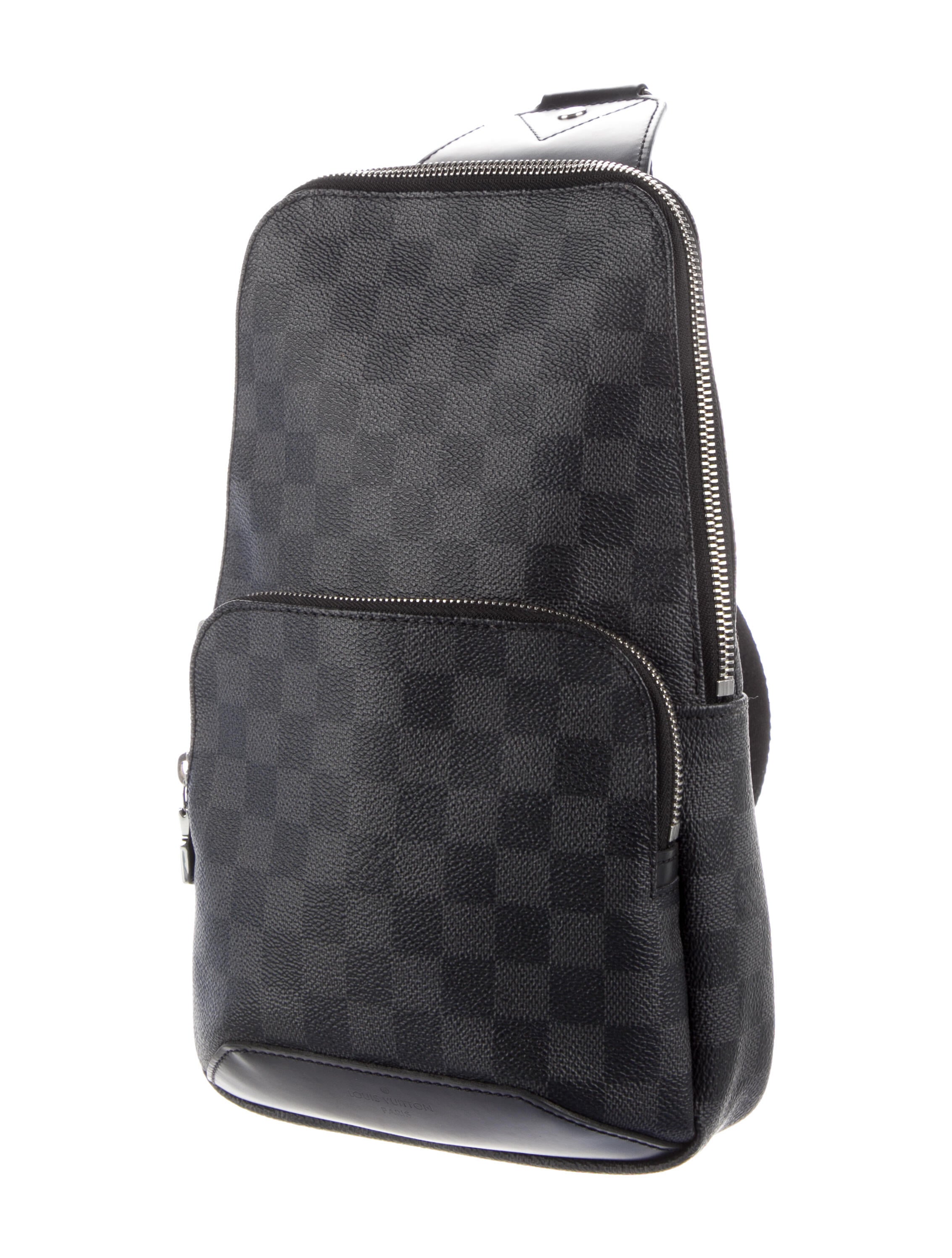 Louis Vuitton Damier Graphite Avenue Sling Backpack Black Backpacks