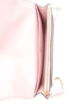 Louis Vuitton 2019 Monogram Flore Chain Wallet