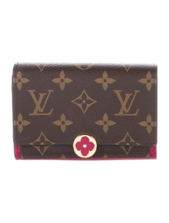 Louis Vuitton 2018 LV Monogram Flore Compact Wallet