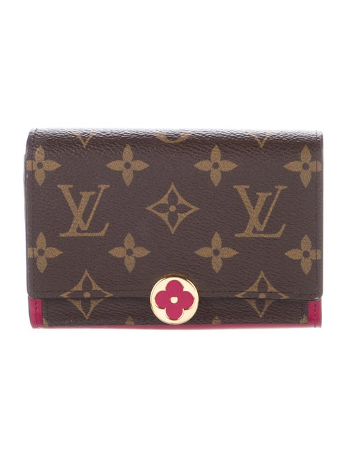 Louis Vuitton 2018 LV Monogram Flore Compact Wallet