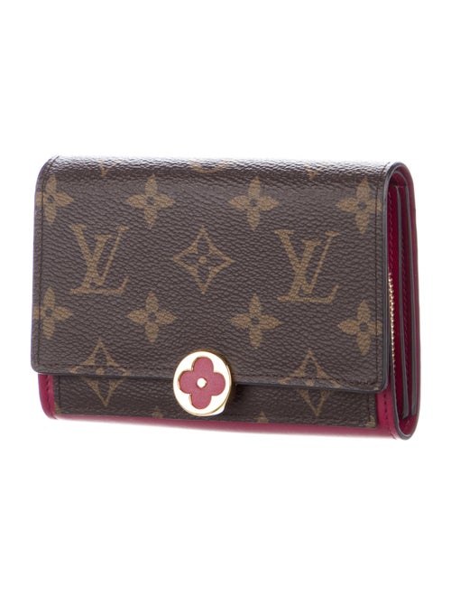 Louis Vuitton 2018 LV Monogram Flore Compact Wallet