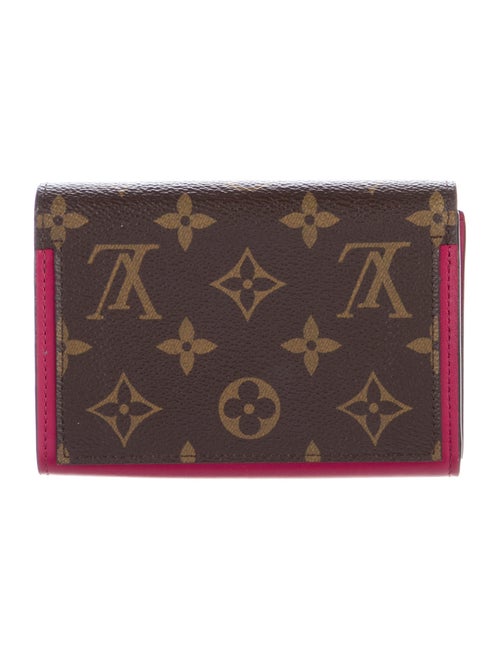 Louis Vuitton 2018 LV Monogram Flore Compact Wallet