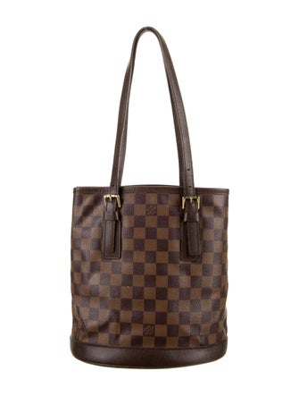 Louis Vuitton Damier Ebene Marais Bucket Bag