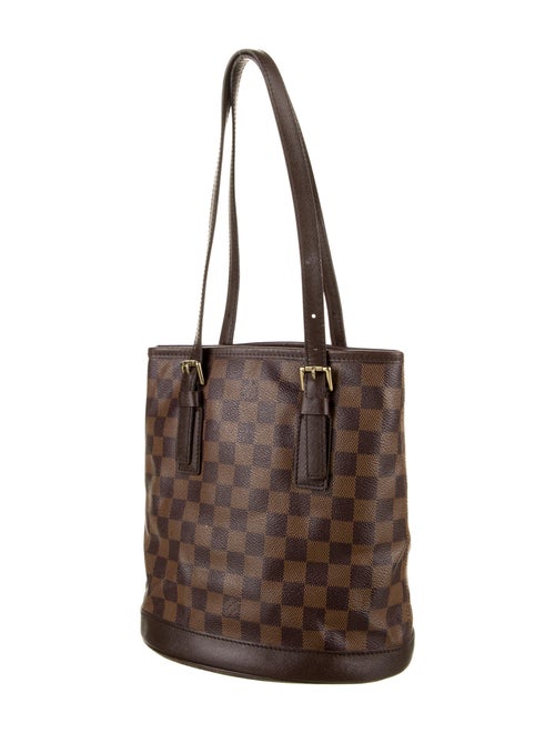 Louis Vuitton Damier Ebene Marais Bucket Bag