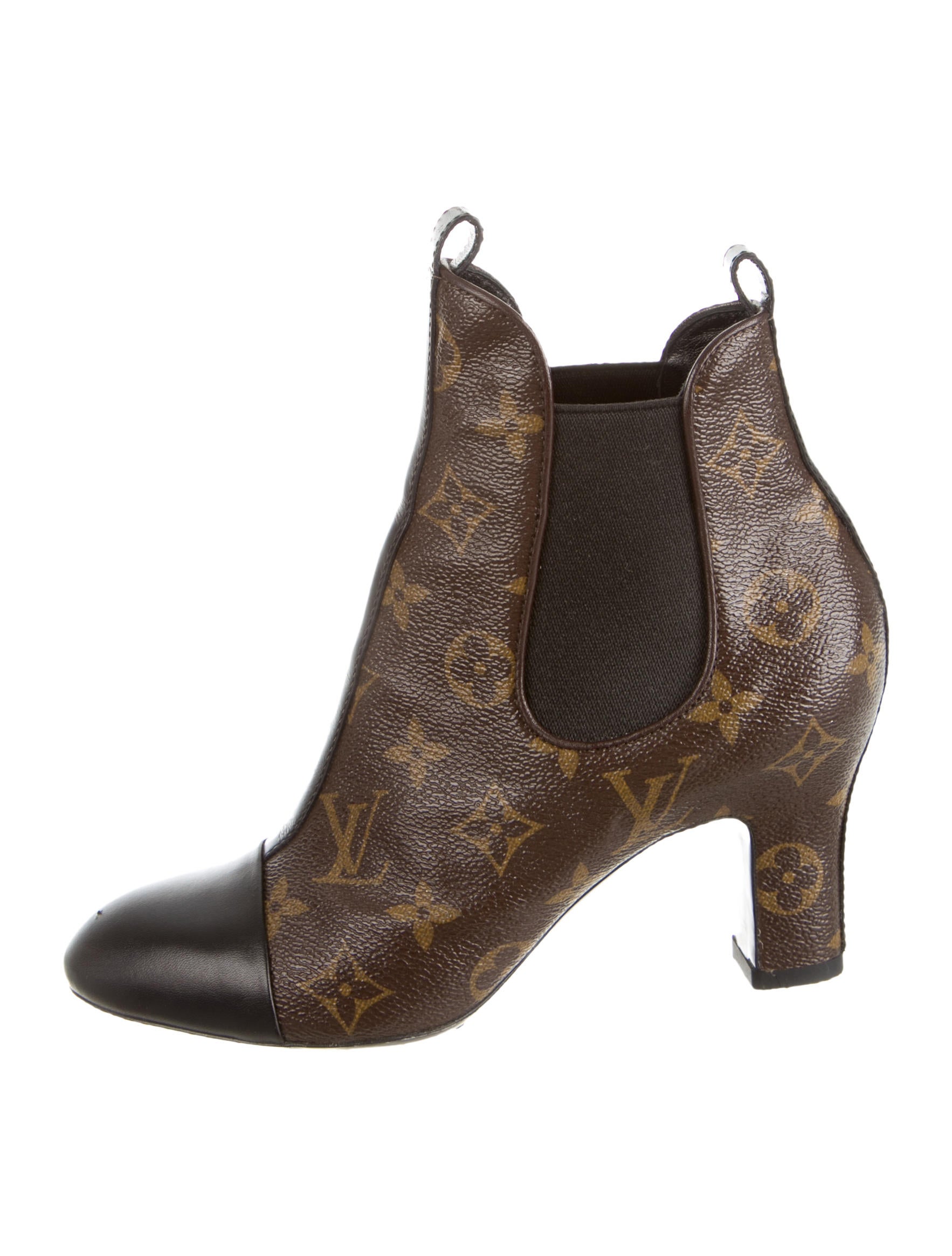 Louis Vuitton Monogram Ankle Boots - Shoes - LOU59427 | The RealReal