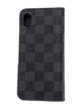 Louis Vuitton Damier Graphite iPhone X Folio