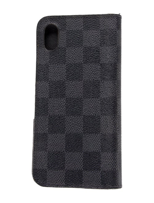 Louis Vuitton Damier Graphite iPhone X Folio