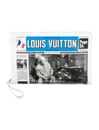 Louis Vuitton 2021 Newspaper Pouch
