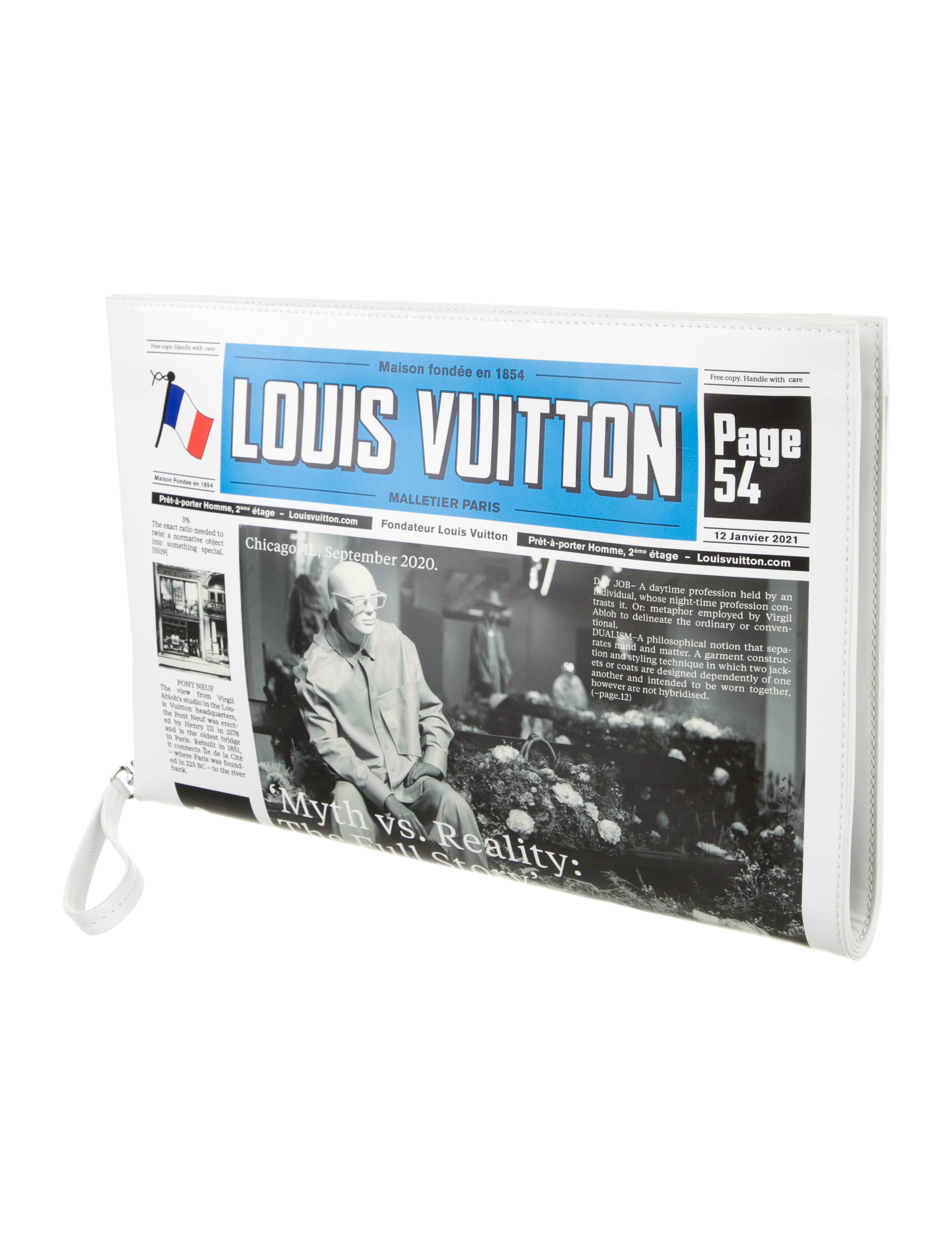 Louis Vuitton 2021 Newspaper Pouch