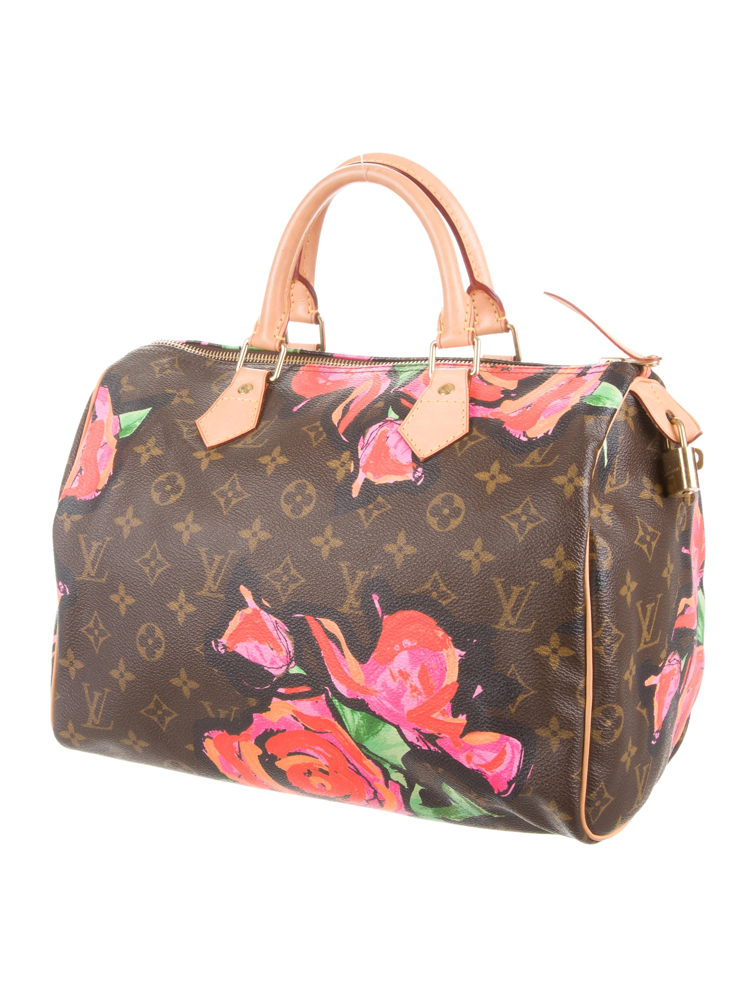 Louis Vuitton Monogram Roses Speedy 30 - Handbags - LOU60062 | The RealReal