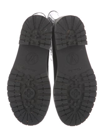 Louis Vuitton Drops Flat Half Boot LV Monogram Rain Boots