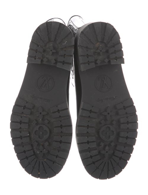 Louis Vuitton Drops Flat Half Boot LV Monogram Rain Boots