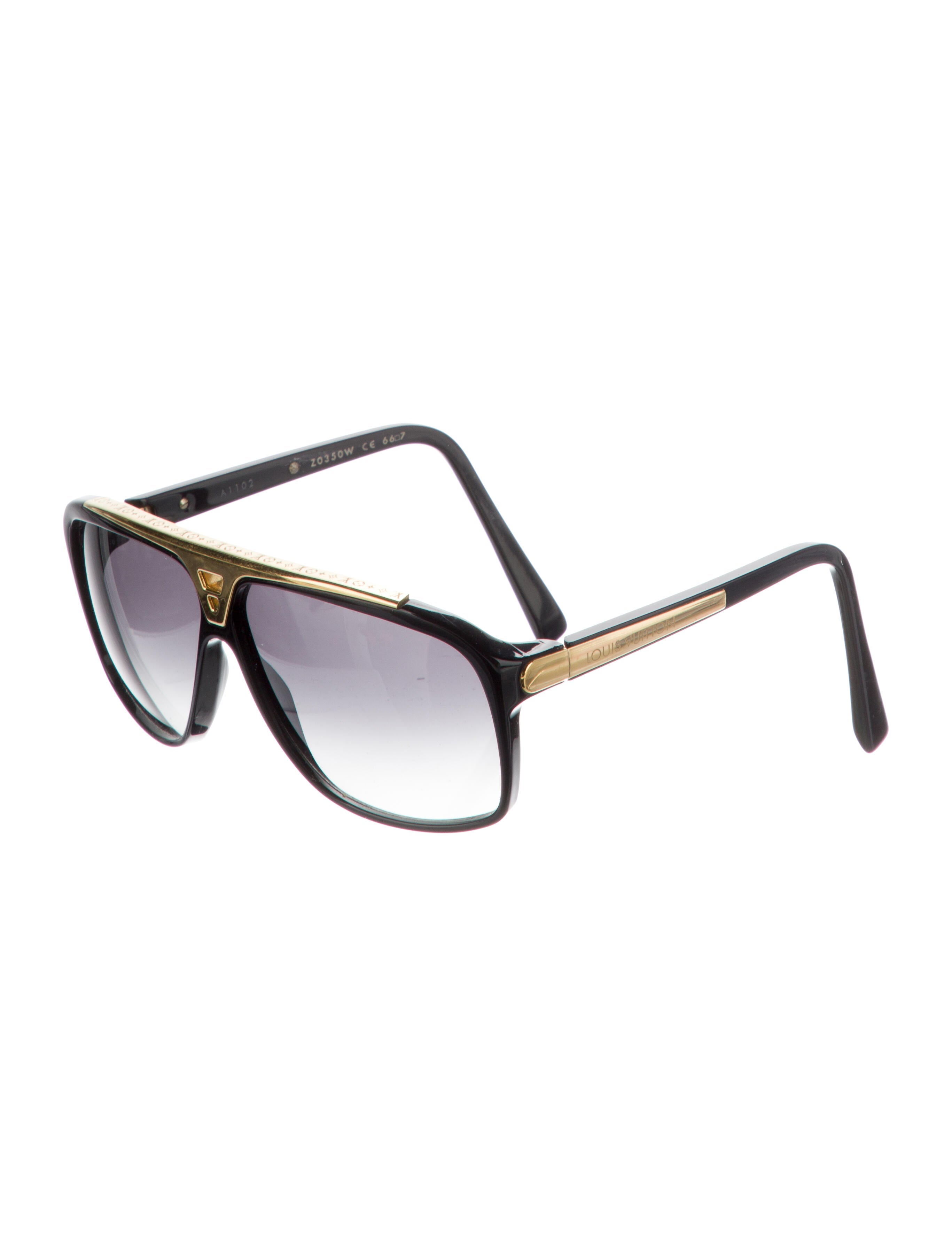 Louis Vuitton Evidence Millionaire Square Sunglasses
