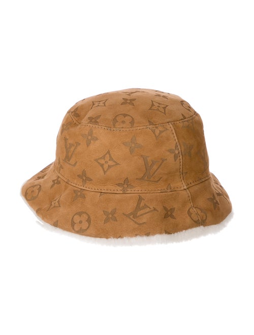 Louis Vuitton Reversible Monogram Shearling-Trimmed Bucket Hat