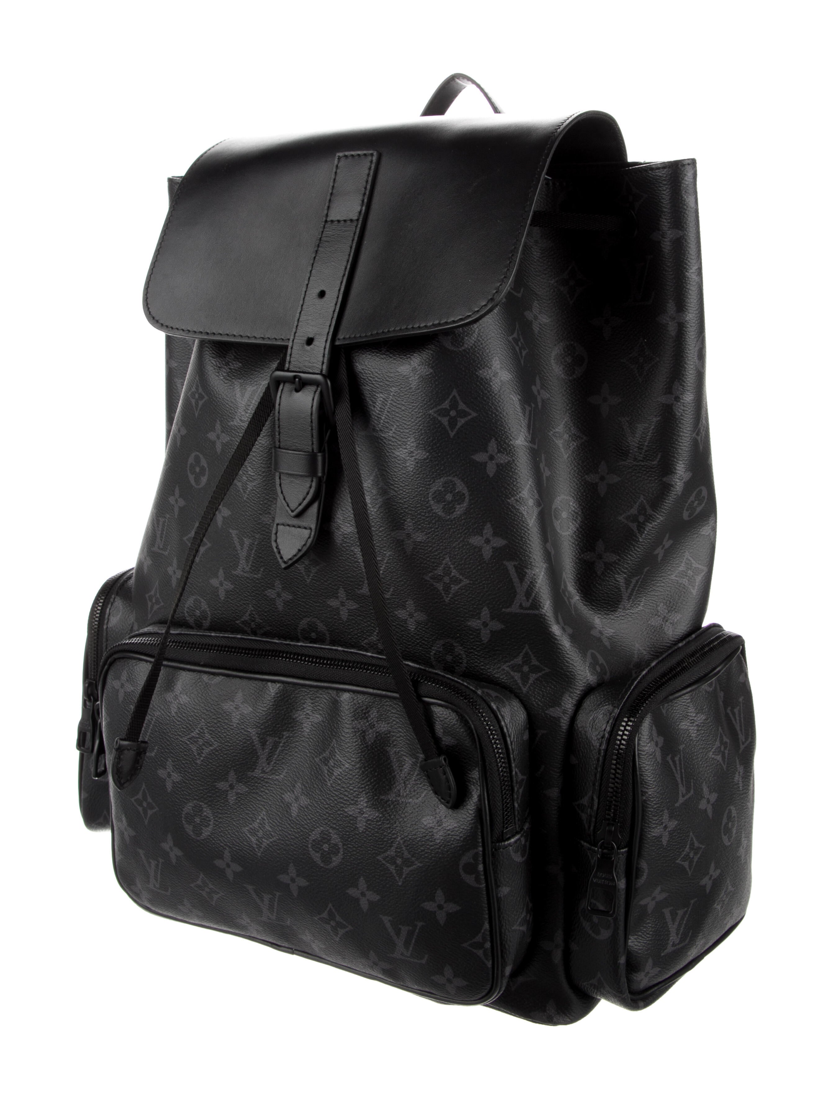 Louis Vuitton Monogram Eclipse Trio Backpack Black Backpacks, Bags