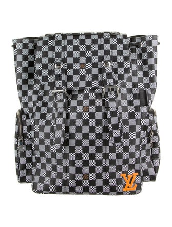 Louis Vuitton 2021 Distorted Damier Christopher Backpack