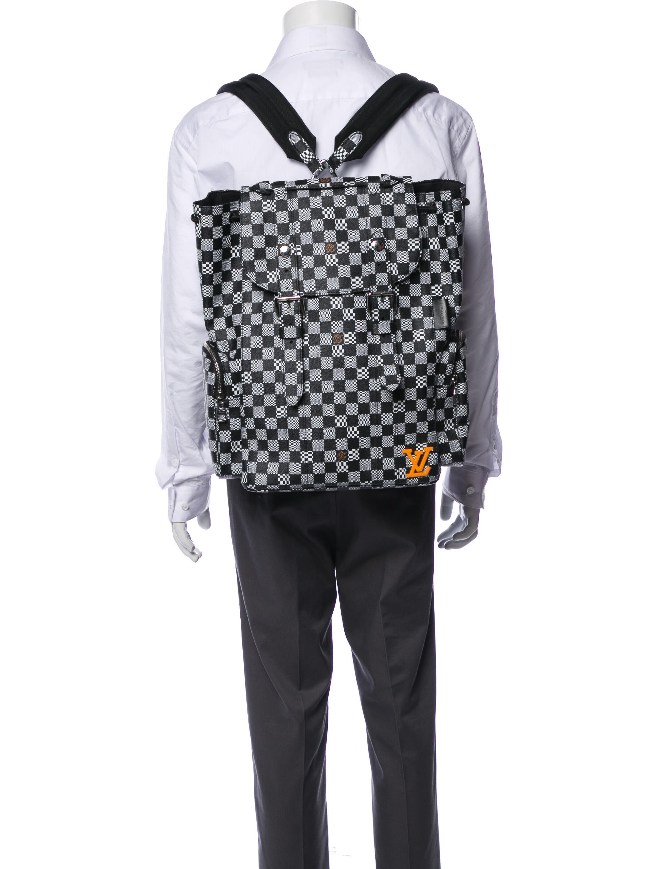 Louis Vuitton 2021 Distorted Damier Christopher Backpack