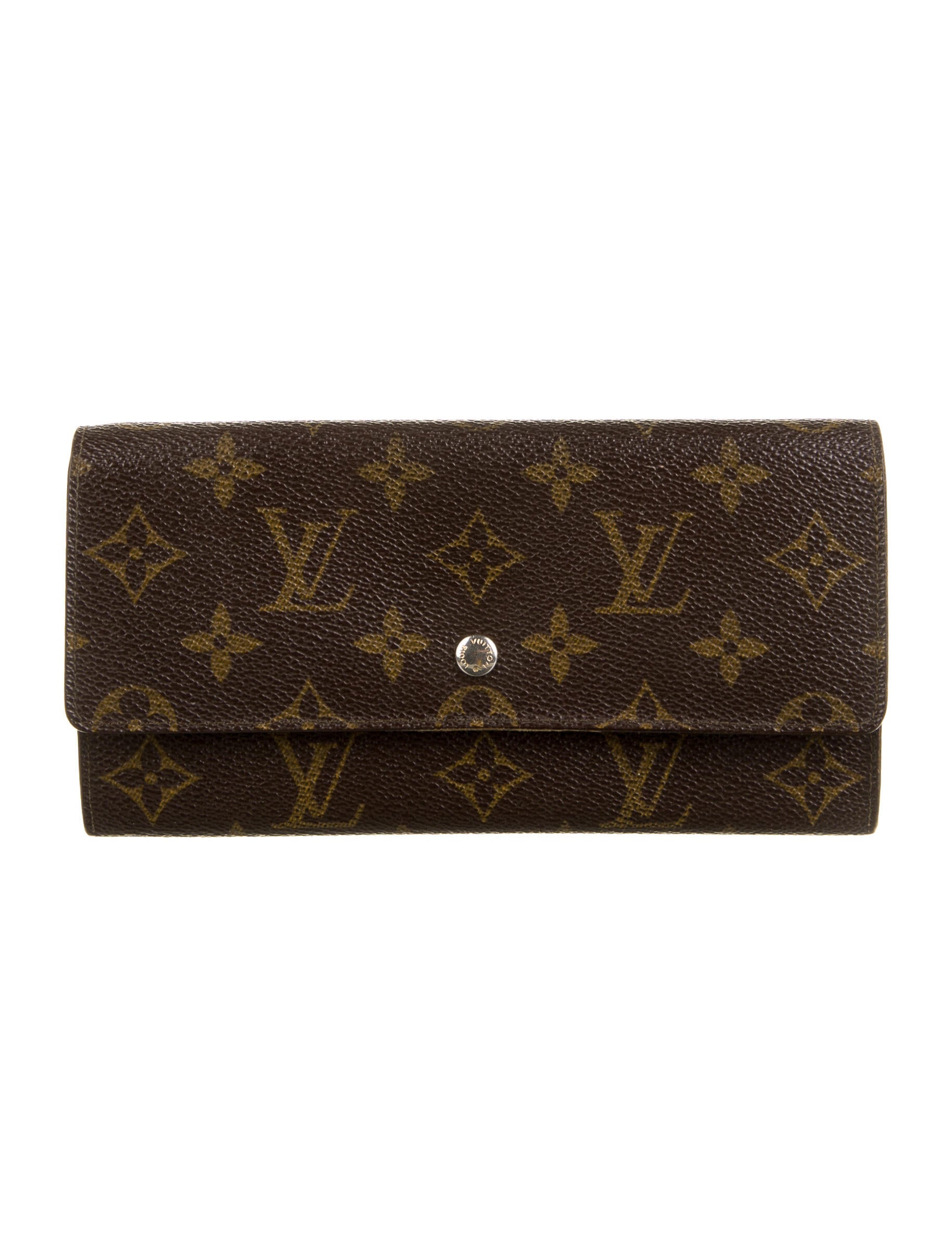 Louis Vuitton Vintage 1989 Sarah Wallet Brown Wallets, Accessories