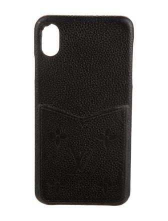 Louis Vuitton Leather iPhone Monogram Phone Case