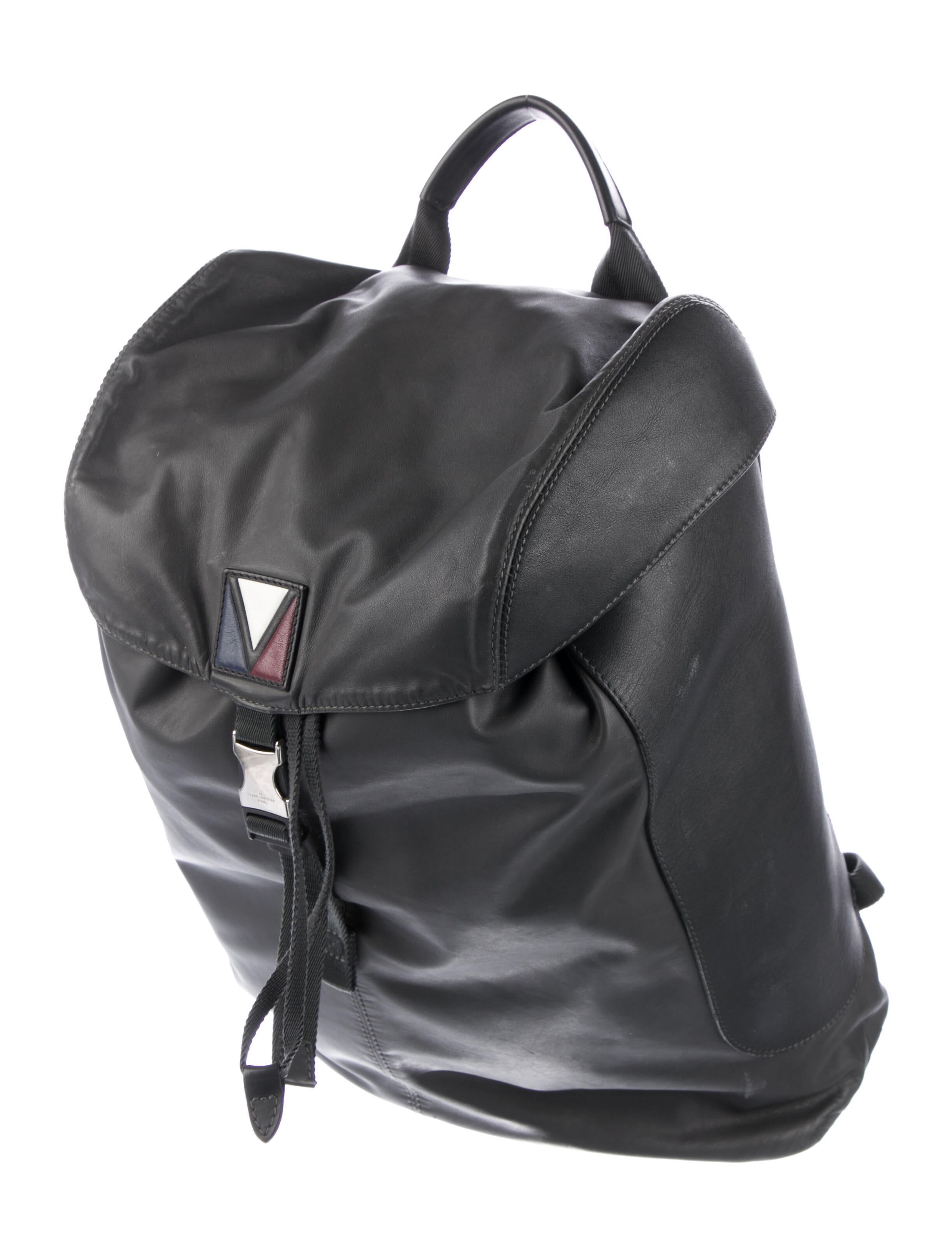 Louis Vuitton Leather VLine Pulse Backpack Black Backpacks, Bags