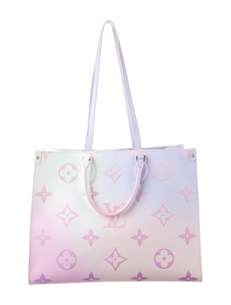 Louis Vuitton Spring In The City Monogram Sunrise Pastel OnTheGo GM Tote