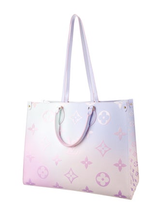 Louis Vuitton Spring In The City Monogram Sunrise Pastel OnTheGo GM Tote