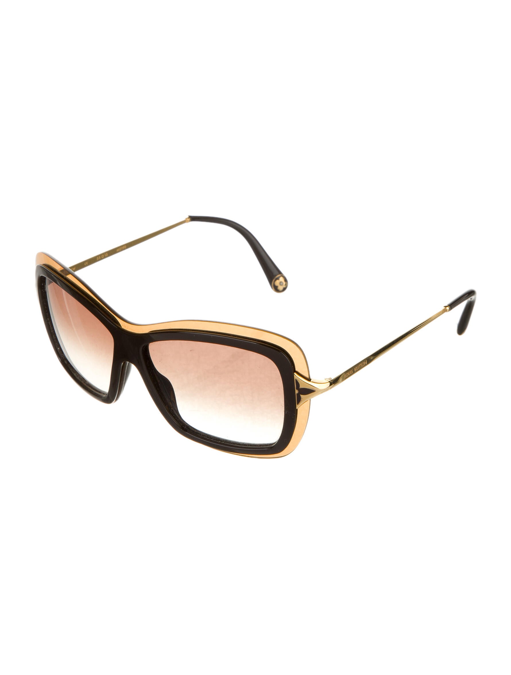 Louis Vuitton Oversize Soupçon Sunglasses Brown Sunglasses